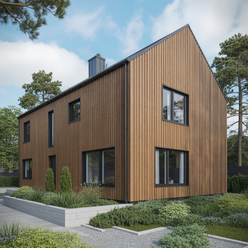 7.Varfor investera i en kvalitetspanel till fasaden