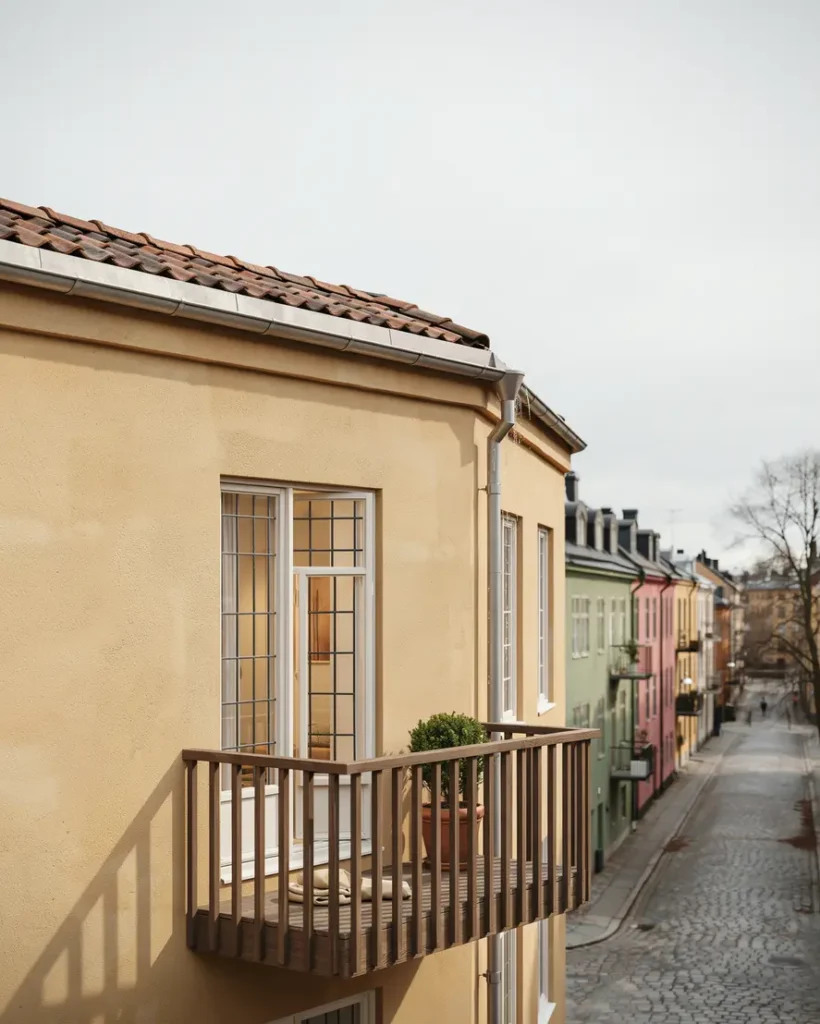 tg rdat l ckage fr n takterrass och balkong i s dermalm stockholm