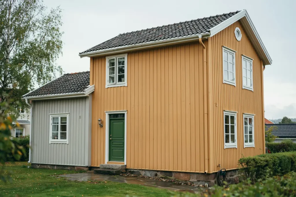s v ljer du r tt fasadf rg till huset klimat underlag och kul rer som h ller