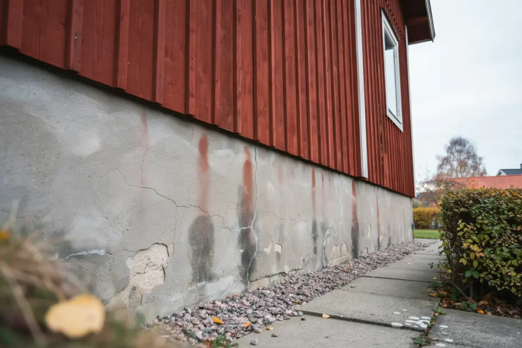 sockeln gl ms ofta bort s skyddar du husets fasad fr n markfukt och frostspr ngning