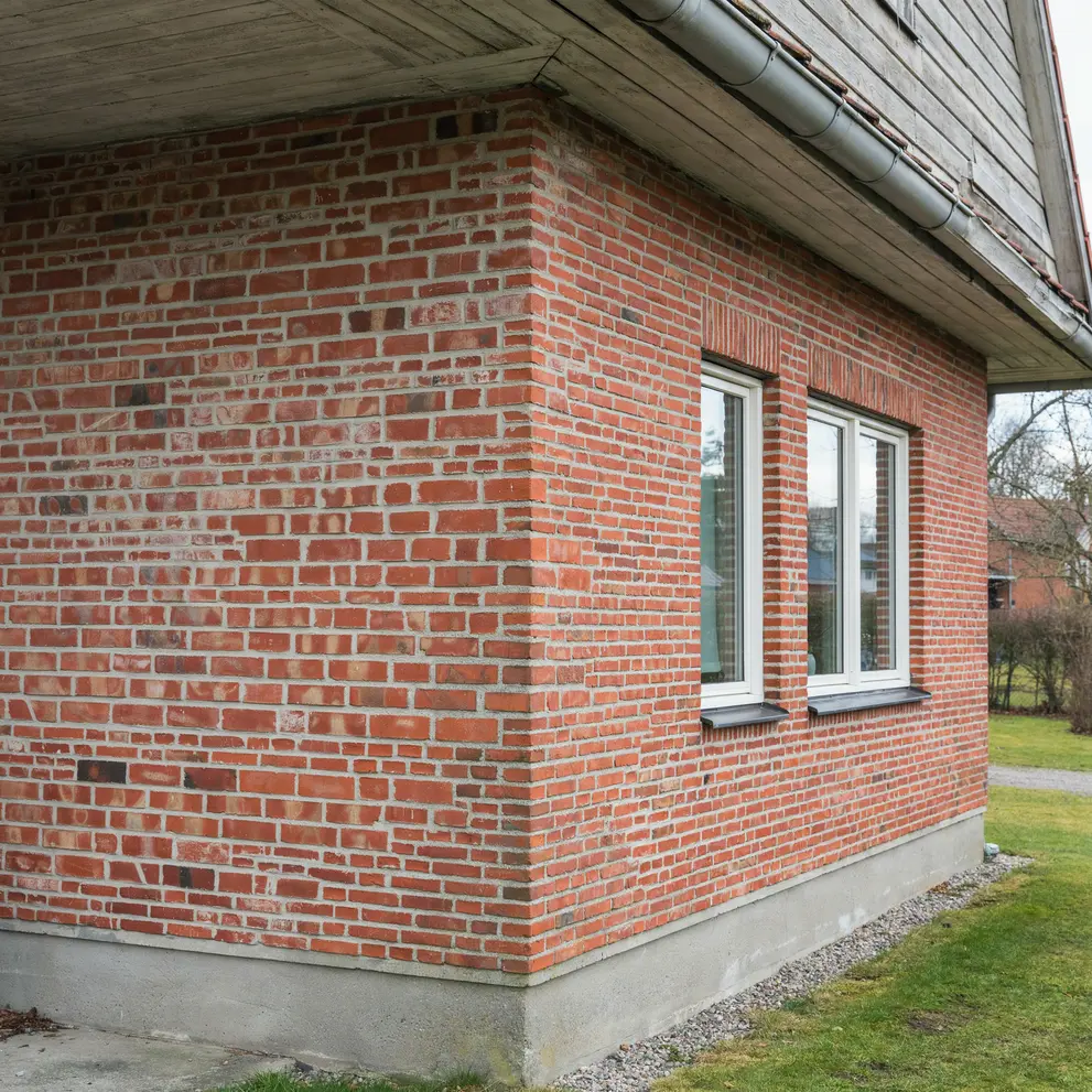 renovering av fuktskadad tegelfasad trafasad skogas huddinge stockholm